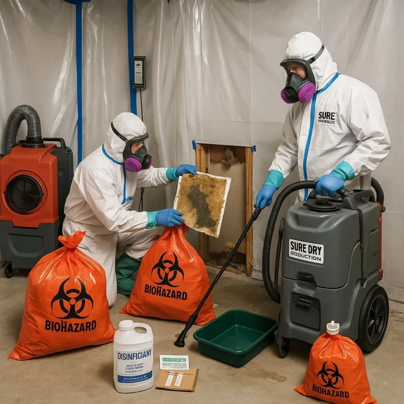 Contaminated Water Handling Protocols process in Clay County, TN