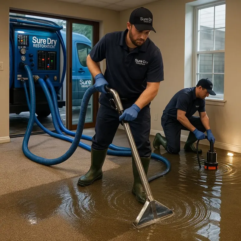 Water Extraction and Removal process in Clay County, TN